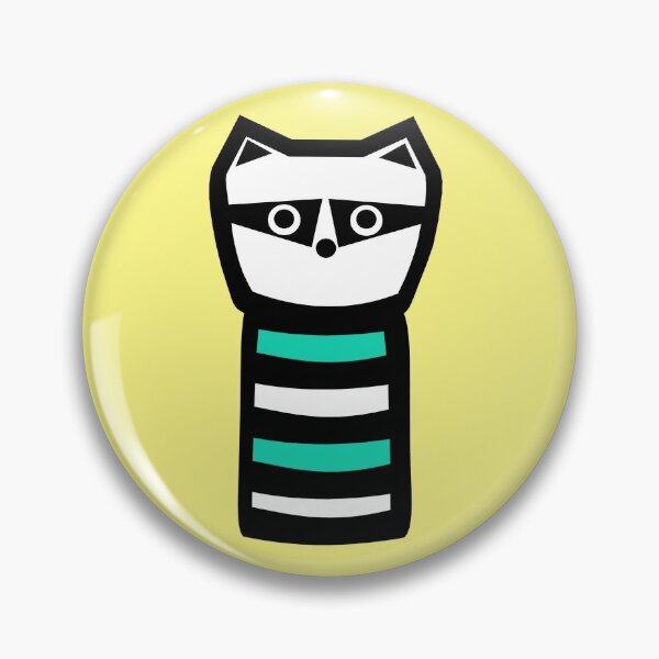 Troublesome Raccoon Pin