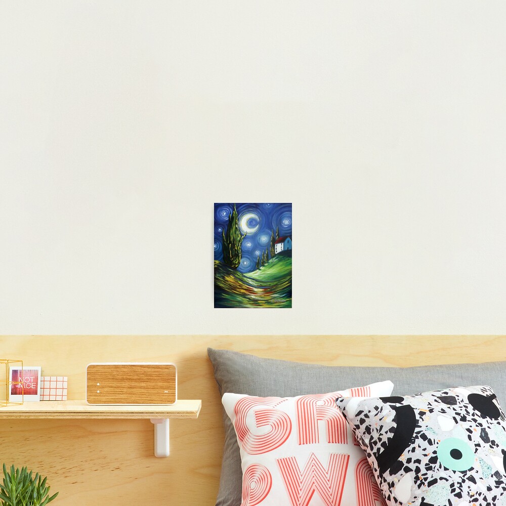 The Dreamers Night Sky Photographic Print