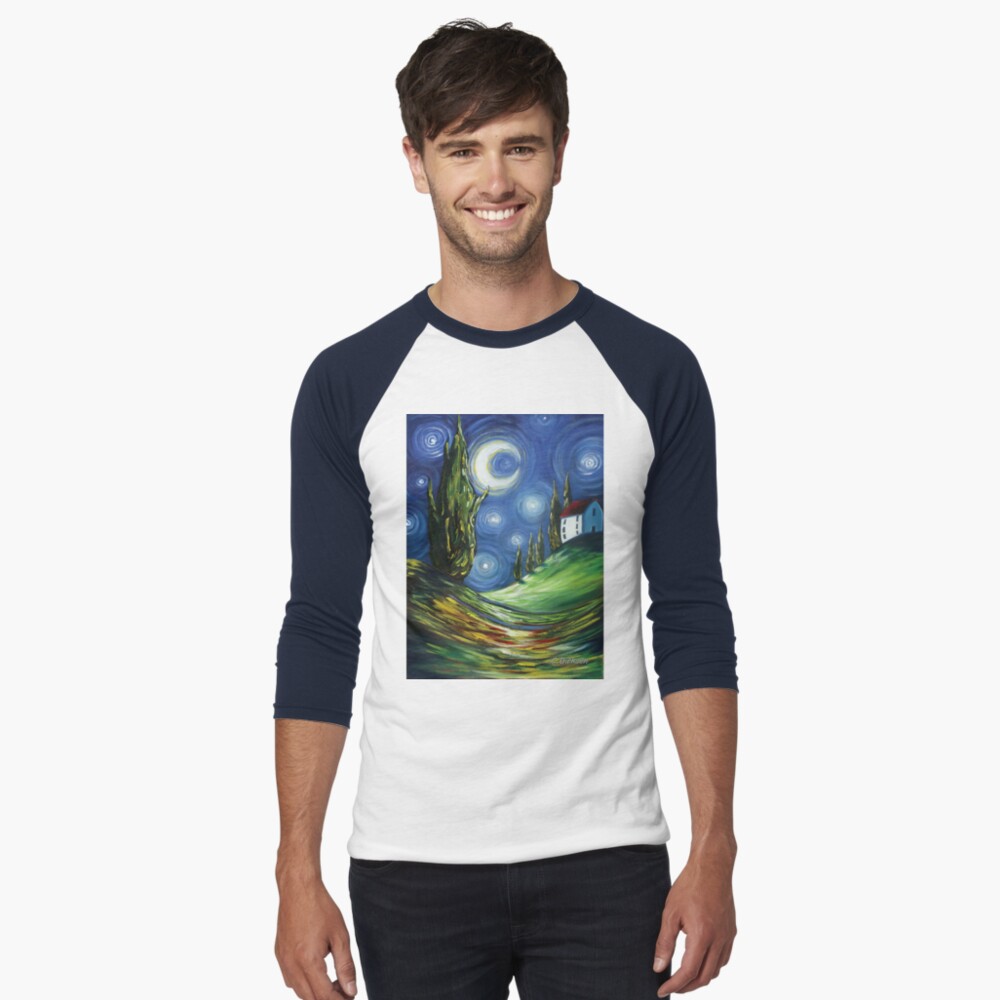 Item preview, Baseball ¾ Sleeve T-Shirt designed and sold by cheriedirksen.