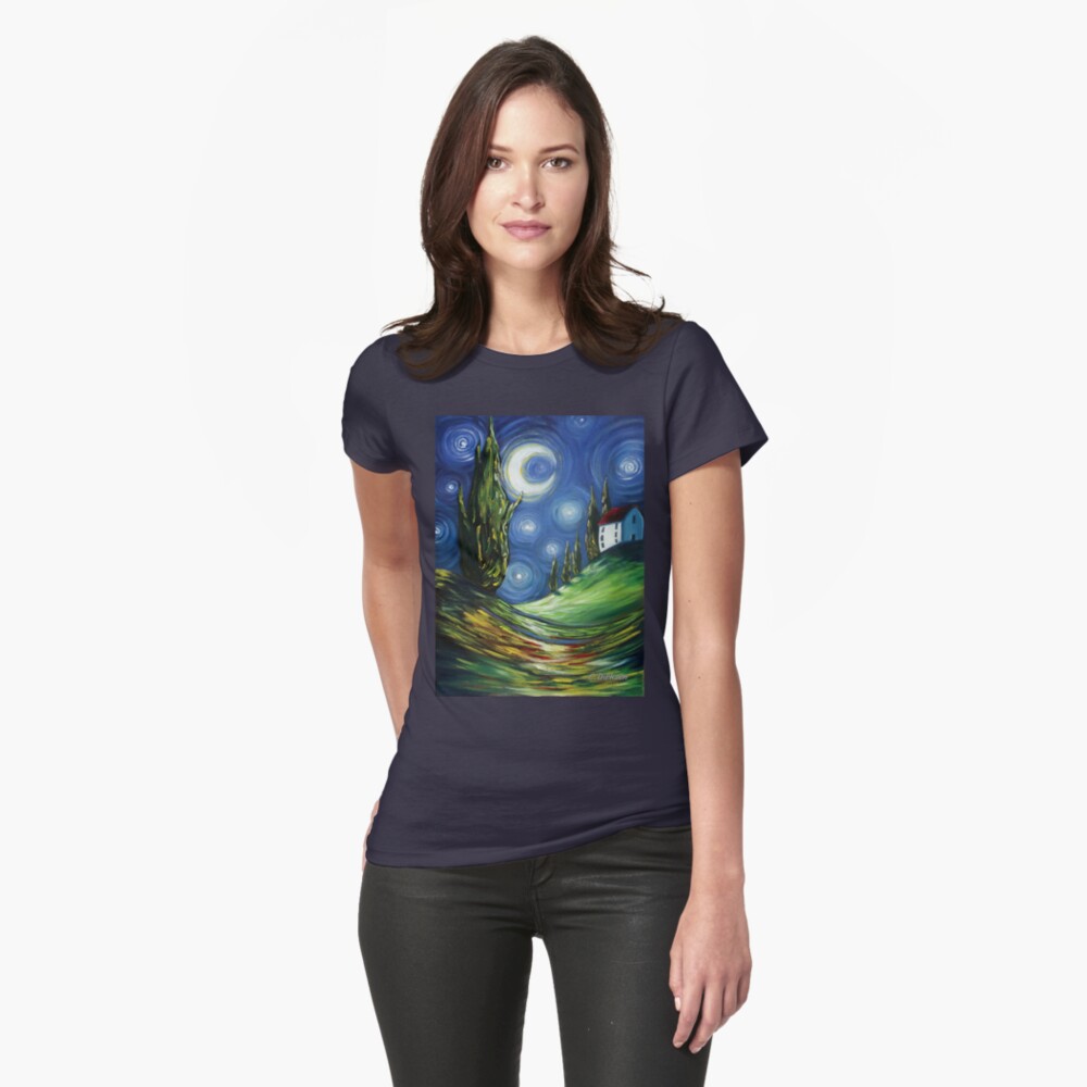 Item preview, Fitted T-Shirt designed and sold by cheriedirksen.