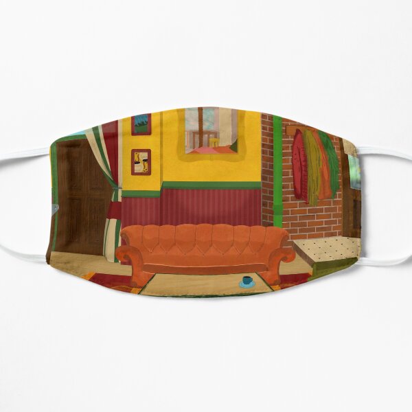 Central Perk Flat Mask