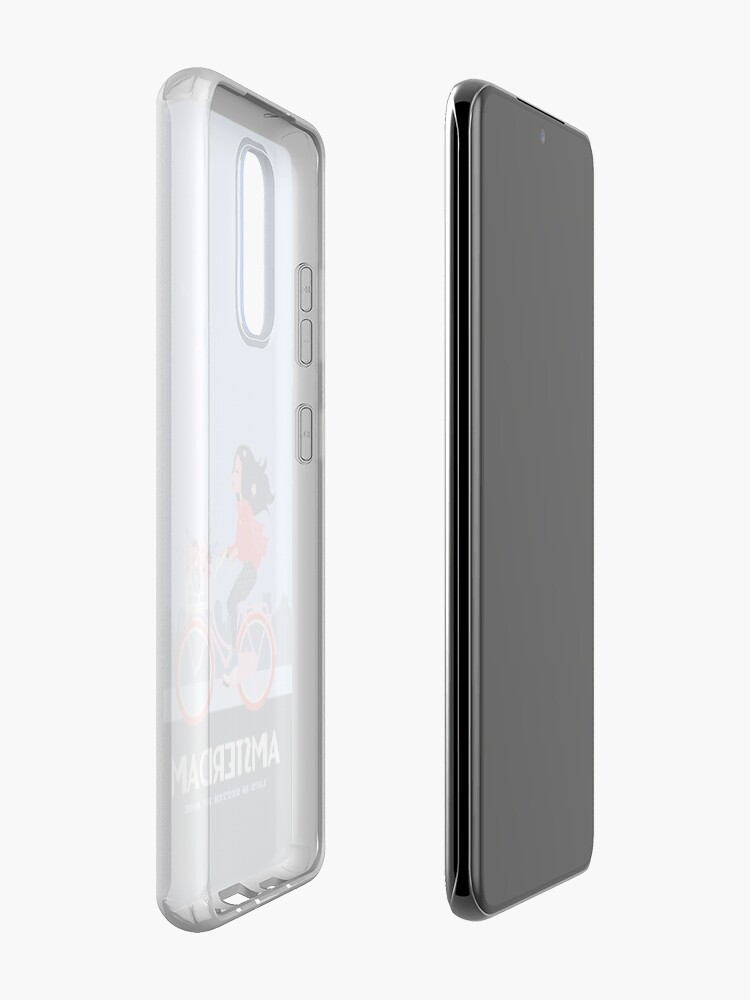Alternate view of Amsterdam Bike Life Case & Skin for Samsung Galaxy