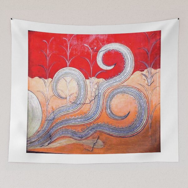 Item preview, Minoan Octopus Fresco designed and sold by W. Sheppard Baird.