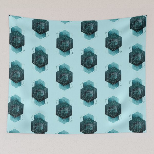 Item preview, Teal Geometric designed and sold by UrbanEpiphany.