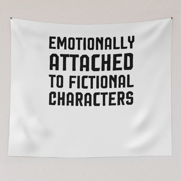 Item preview, Emotionally Attached to Fictional Characters ,Funny Shirt,Funny T-shirt,Quote,Book Lover, designed and sold by Noussairox.