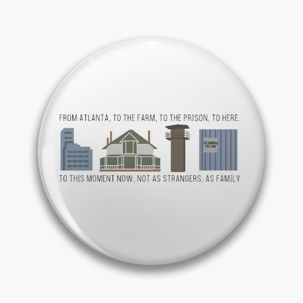 Item preview, walking dead locations designed and sold by mightymartian.