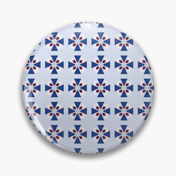 Item preview, Blue "Coat of Arms" Pattern designed and sold by wagnerps.