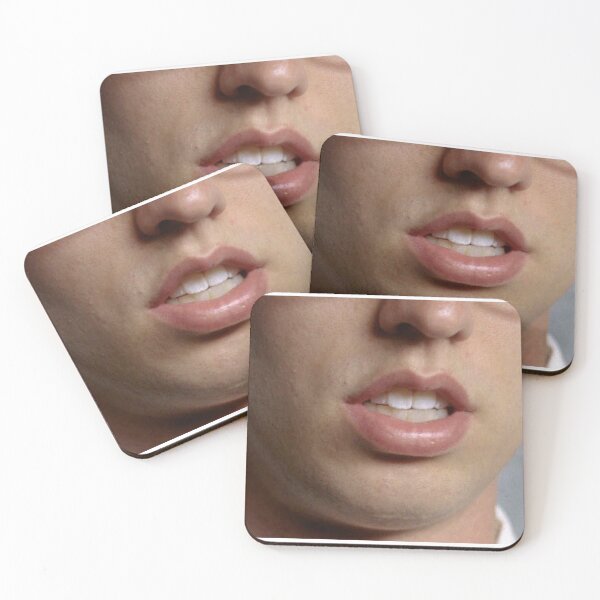 Napoleon Dynamite mouth Coasters (Set of 4)