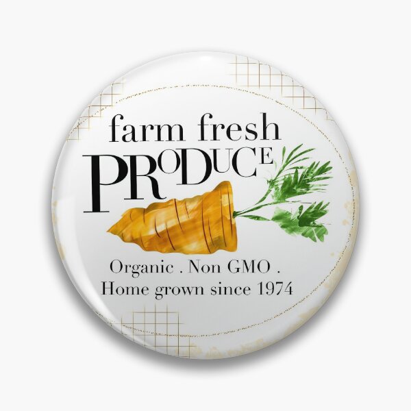 Item preview, Farm fresh organic designed and sold by BePositivity.