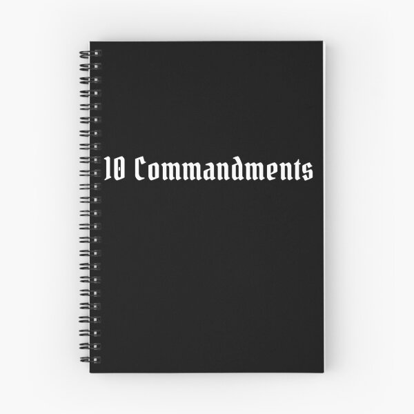 Item preview, 10 commandments designed and sold by OneCherubim.
