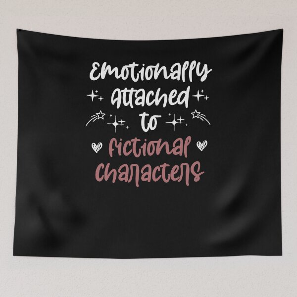 Item preview, Emotionally Attached to Fictional Characters ,Funny Shirt,Funny T-shirt,Quote,Book Lover, designed and sold by Noussairox.