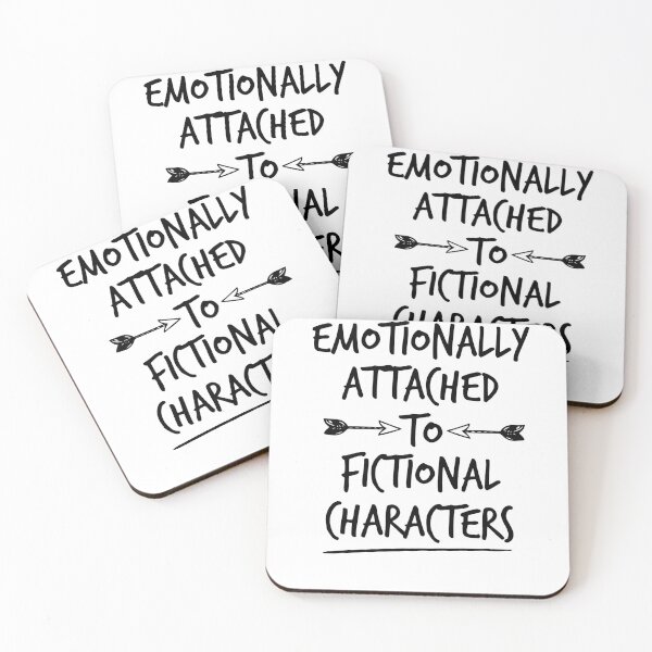 Item preview, Emotionally Attached to Fictional Characters ,Funny Shirt,Funny T-shirt,Quote,Book Lover, designed and sold by Noussairox.
