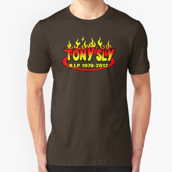 R.I.P. TONY SLY!! Slim Fit T-Shirt
