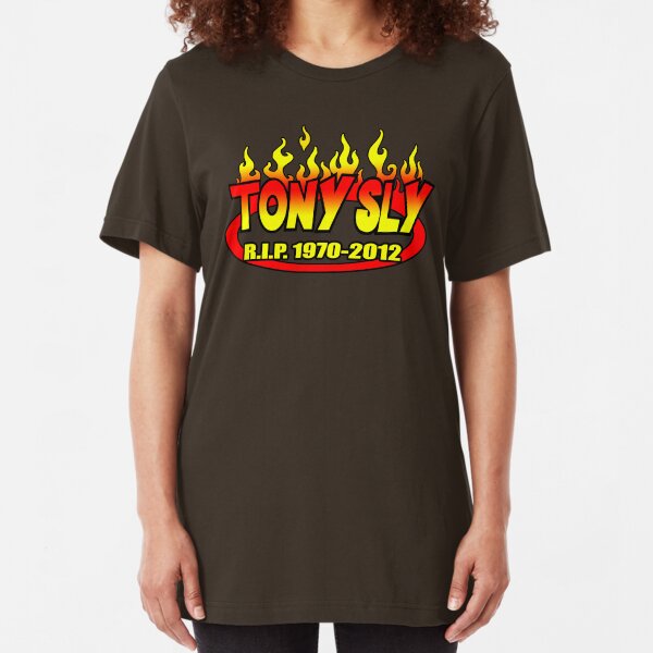R.I.P. TONY SLY!! Slim Fit T-Shirt