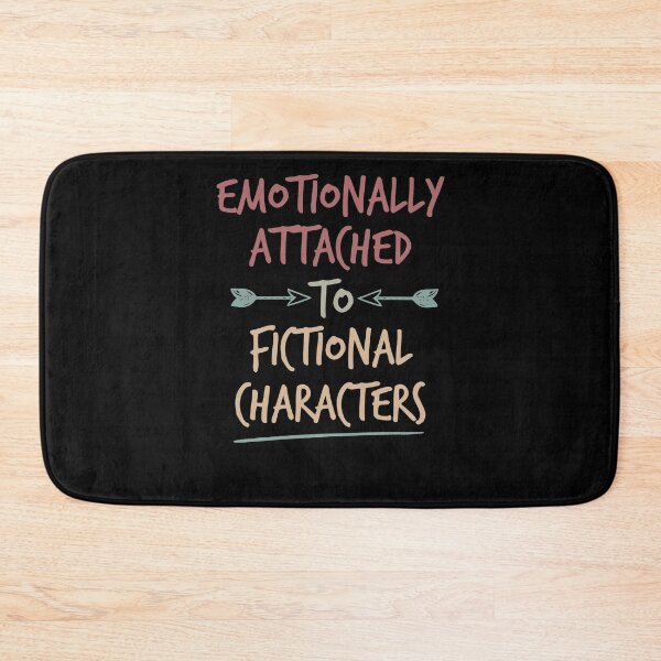 Item preview, Emotionally Attached to Fictional Characters ,Funny Shirt,Funny T-shirt,Quote,Book Lover, designed and sold by Noussairox.