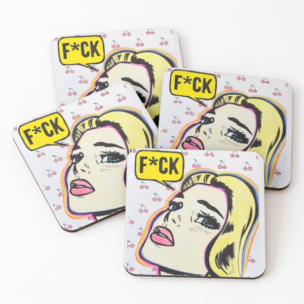 Item preview, Popart Babe - F*CK designed and sold by sabrinasiles.