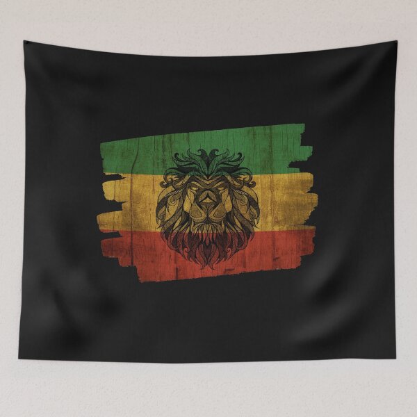 Item preview, Cool Rasta Lion Of Judah Art Dreadlock Rastafari T-Shirt & accessories for Rasta Lover designed and sold by Arty Fun Shop.
