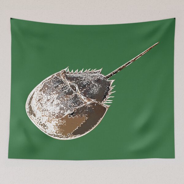 Item preview, Horseshoe Crab Alternate White Print  designed and sold by designsasstultd.