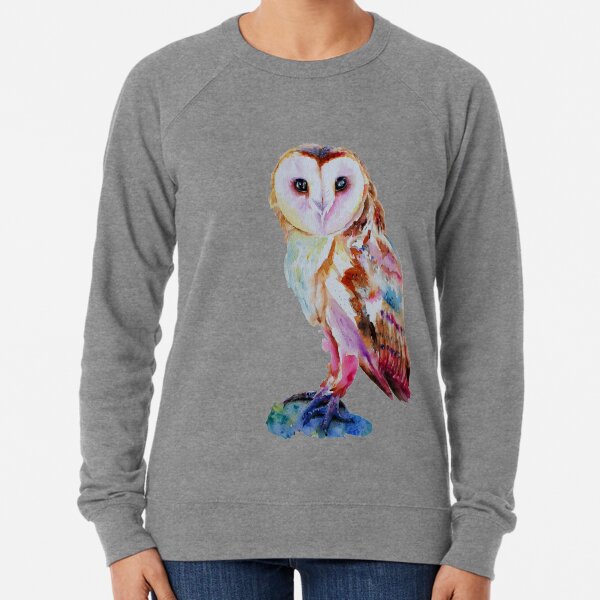 Barn Owl Lightweight Sweatshirt