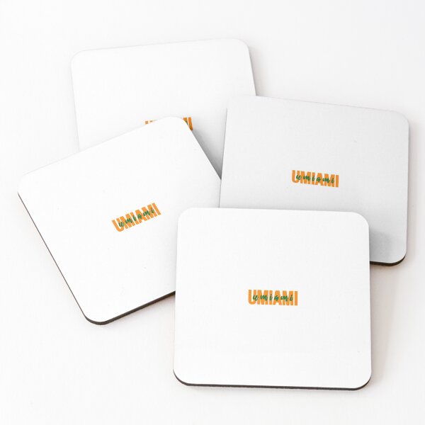 Item preview, UMiami Block Cursive Design designed and sold by Ani Helton.