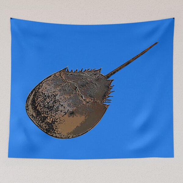 Item preview, Horseshoe Crab Alternate Black Print  designed and sold by designsasstultd.