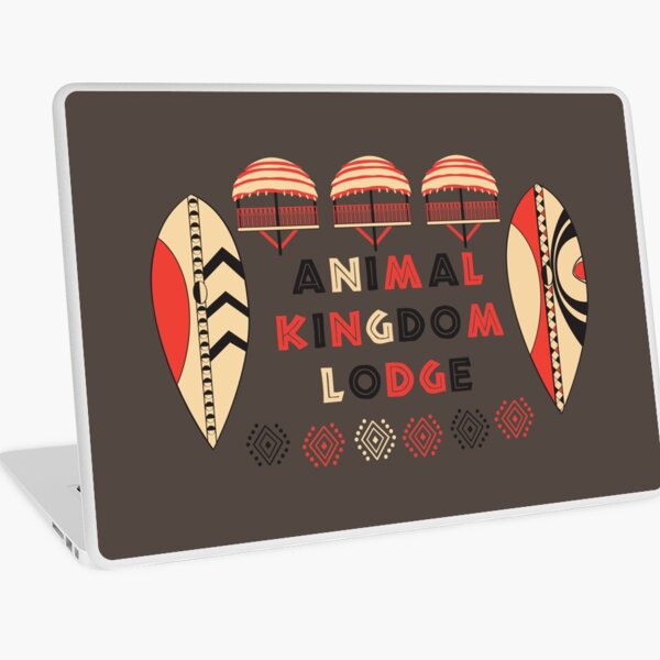 Animal Kingdom Lodge Laptop Skin