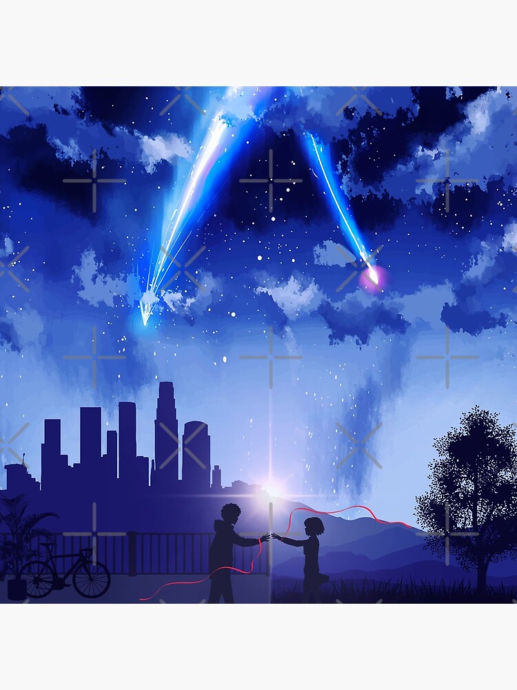 Your Name Anime Greeting Cards Blank kimi No Na Wa 