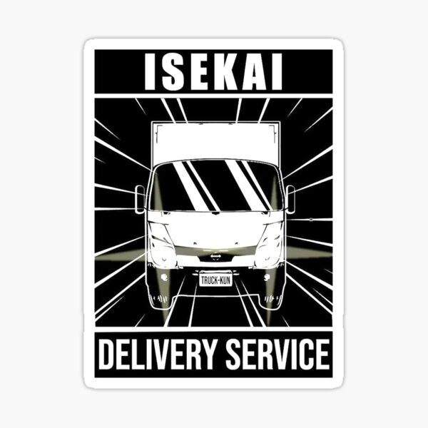 Isekai Anime Truck-kun Sticker
