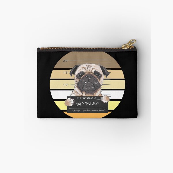 Artikelvorschau, wütender Hund Mops Gefangener Design - Geschenke entworfen und verkauft von kedesign1.