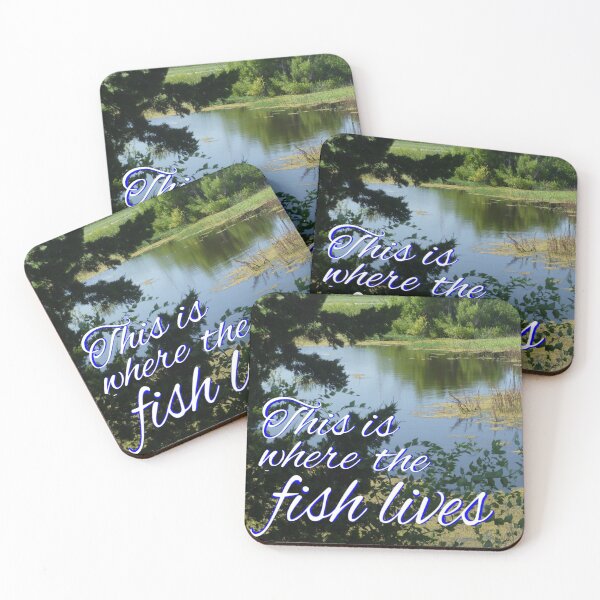 Item preview, This is Where the Fish Lives designed and sold by Margaret Bryant.