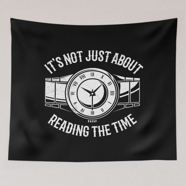Item preview, It's Not Just About Reading The Time designed and sold by tonstan.