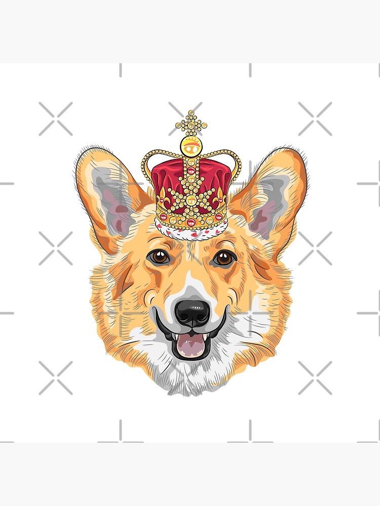 Corgi Wearing A Crown | atelier-yuwa.ciao.jp