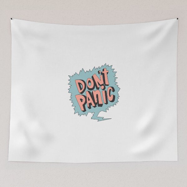 Item preview, don't panic! dont panic vintage design designed and sold by cameronbaba.