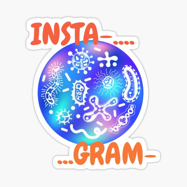 Item preview, INSTA-......GRAM-FUNNY MEDICAL LAB SCIENTIST   Microbiology designed and sold by Hippiesole.