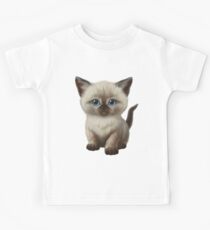 Cataclysm- Siamese Kitten Classic Kids Tee