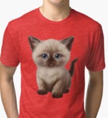 Cataclysm- Siamese Kitten Classic Tri-blend T-Shirt