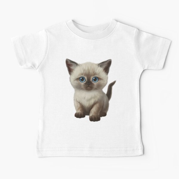 Cataclysm- Siamese Kitten Classic Baby T-Shirt