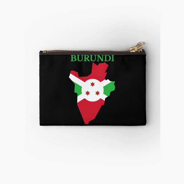 Item preview, Burundi Map Flag designed and sold by marosharaf.
