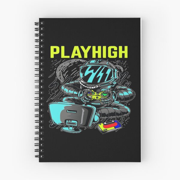 Item preview, astronaute playhigh design - Gifts for gaming  designed and sold by kedesign1.