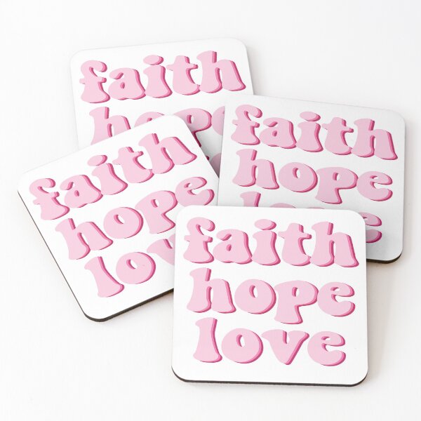 Item preview, Faith Hope Love designed and sold by Stickers by SoSrat.