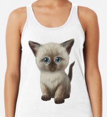 Camiseta con espalda nadadora Cataclysm: Siamese Kitten Paws