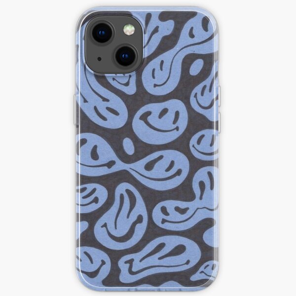 Trippy Smiley Faces iPhone Soft Case