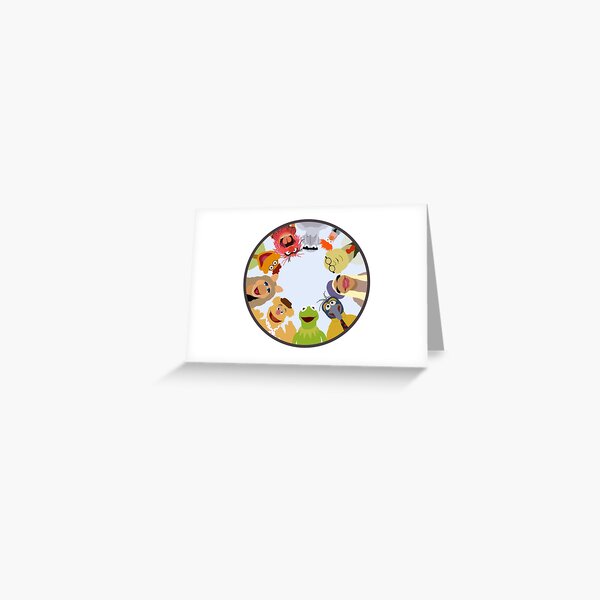 Muppet Gang Greeting Card