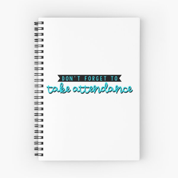 Item preview, Don't Forget Attendance! designed and sold by Julia Masur.