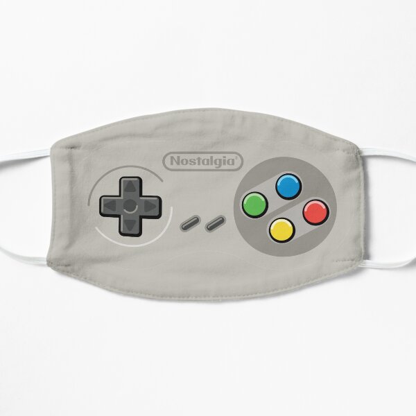 Retro Video Game Turbo Controller Nostalgia Mask