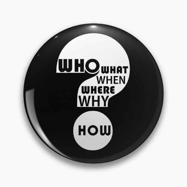 Item preview, Who, What, When, Where, Why, & How? designed and sold by Jean Gregory Evans.