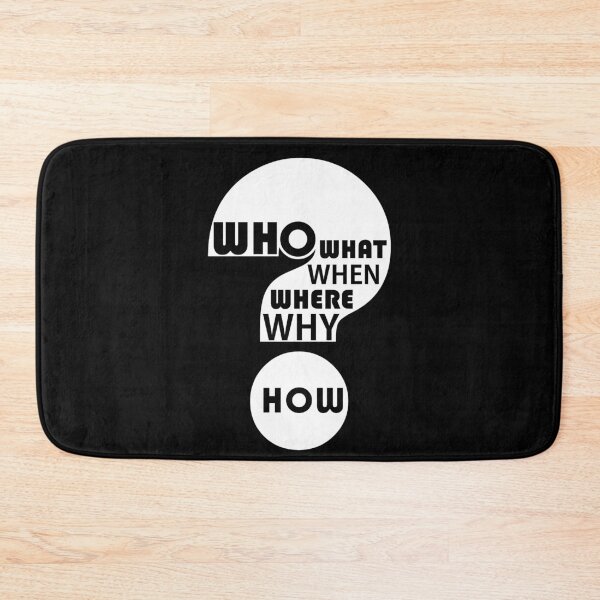 Item preview, Who, What, When, Where, Why, & How? designed and sold by Jean Gregory Evans.