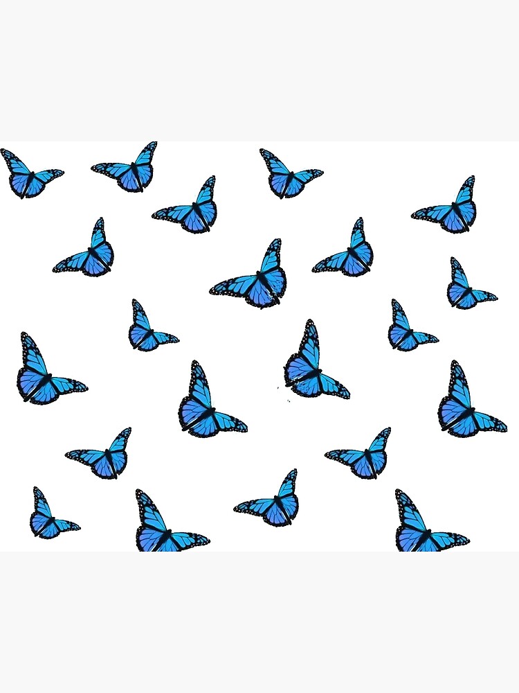 Blue Butterfly Pattern