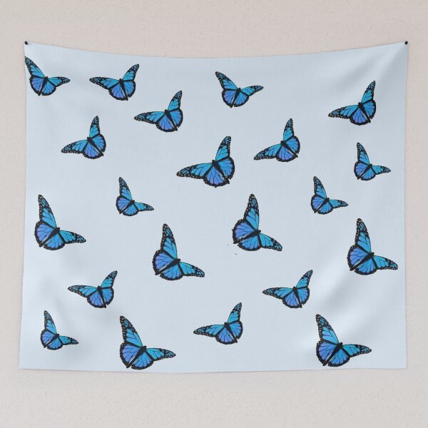 Item preview, Blue Butterfly Pattern designed and sold by paytonstach.