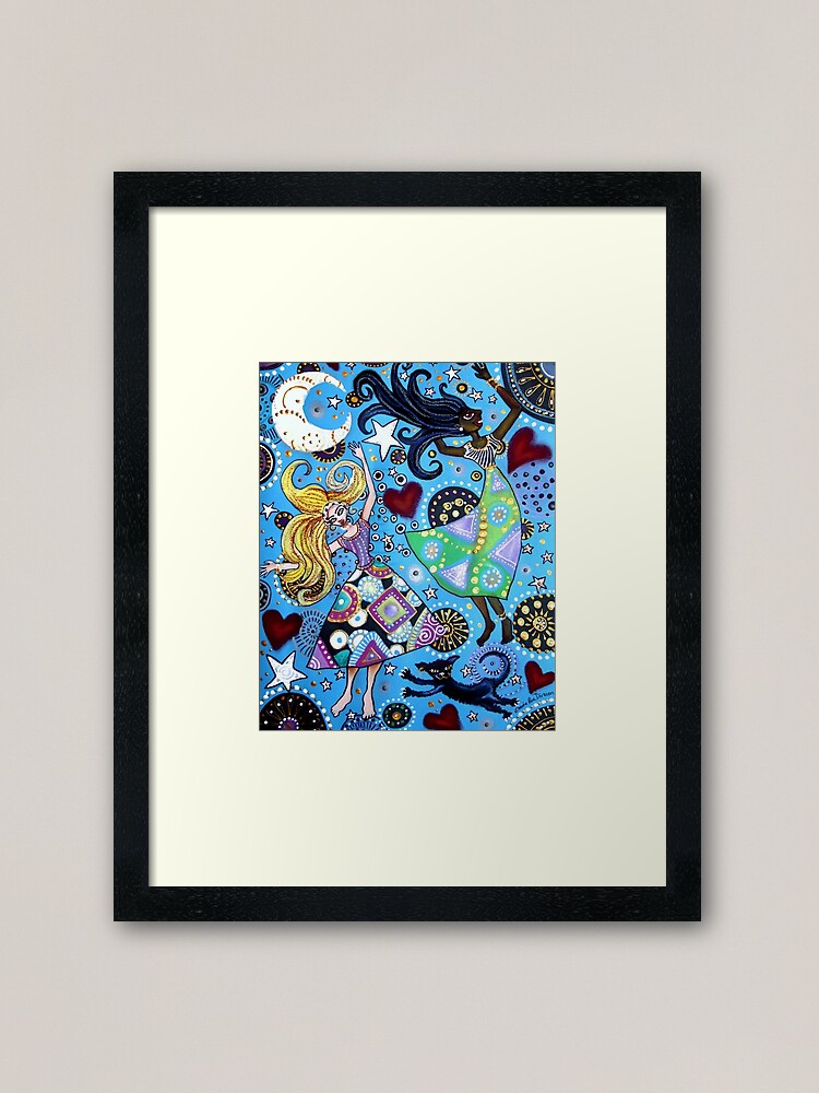Alternate view of Falling With You Framed Art Print